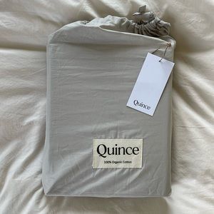 BRAND NEW organic cotton Quince Twin Sheet Set